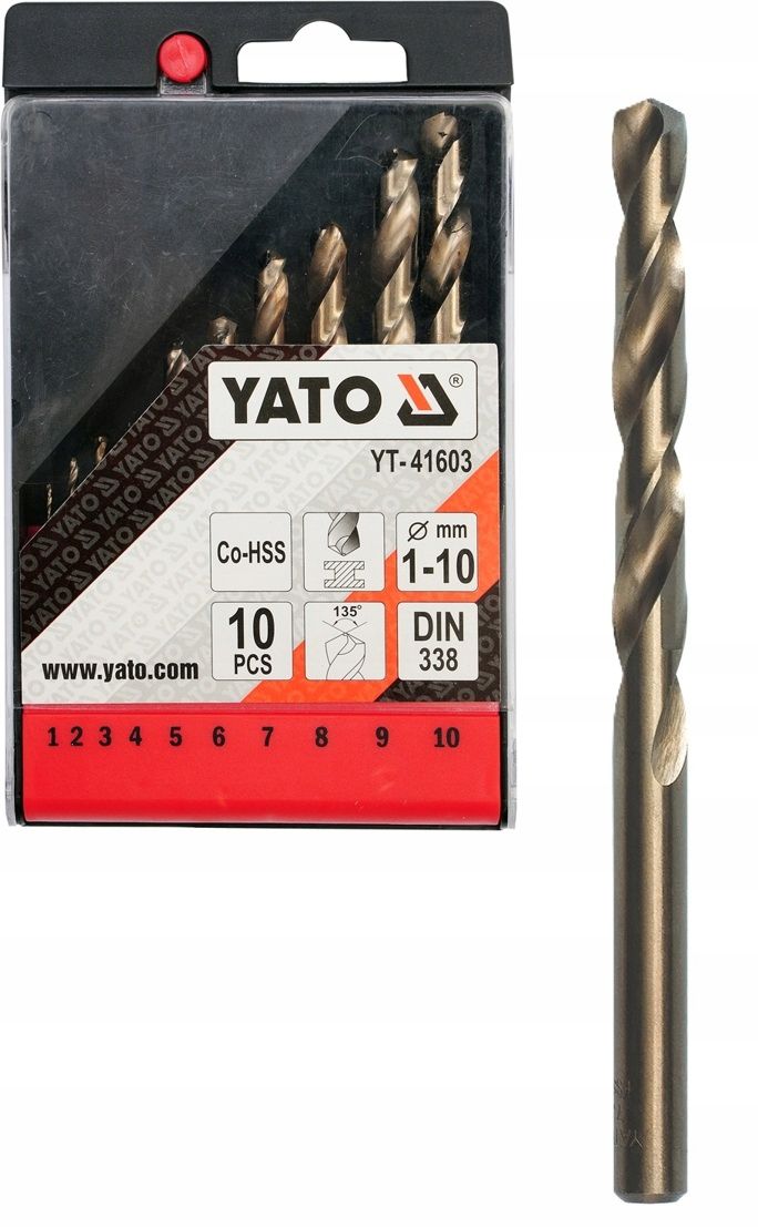 Cobalt drill bits 1-10mm