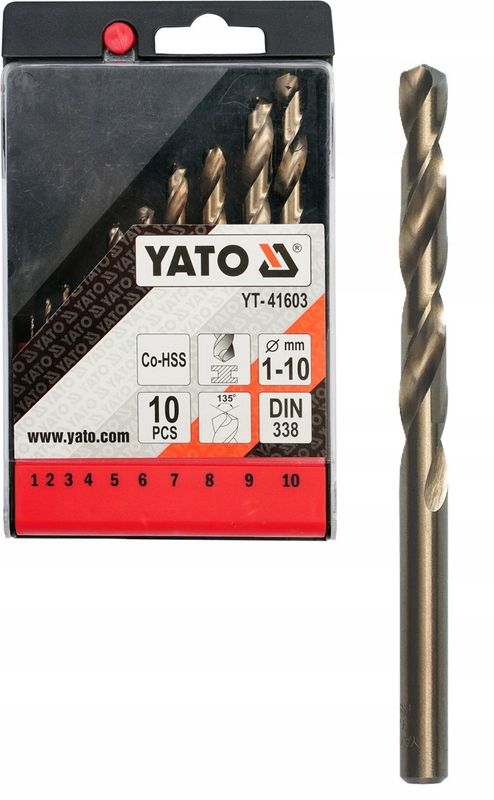 Cobalt drill bits 1-10mm