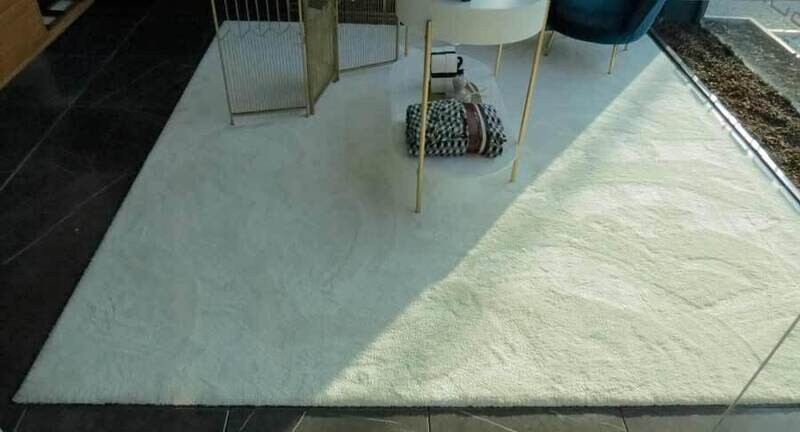 Tappeto panna