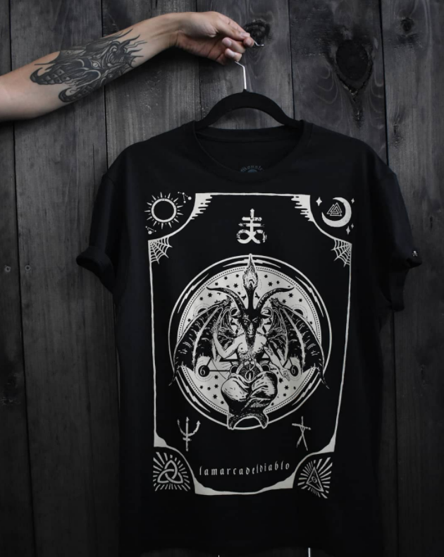 T-shirt Baphomet KingMonster Unisex