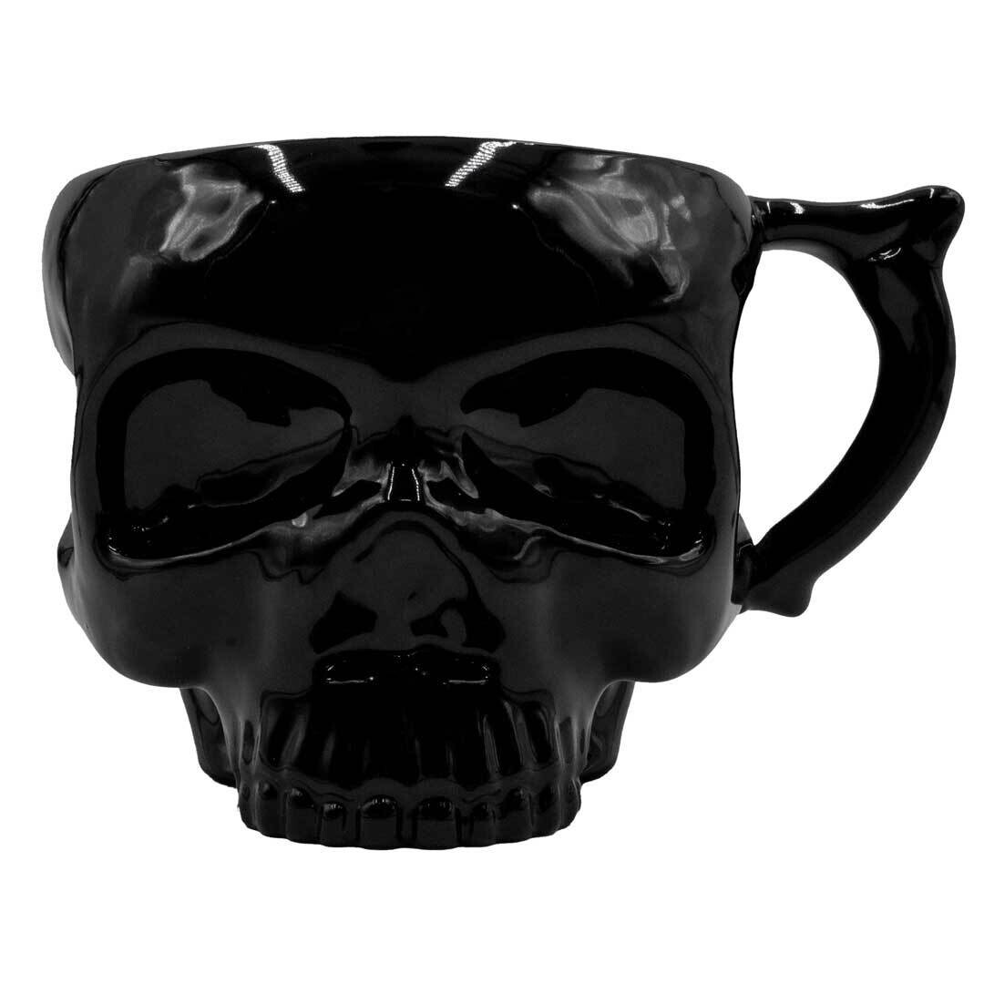 Skull Mega Mug Kreepsville Negro