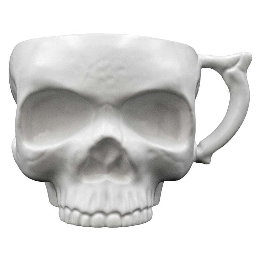 Skull Mega Mug Kreepsville Blanco