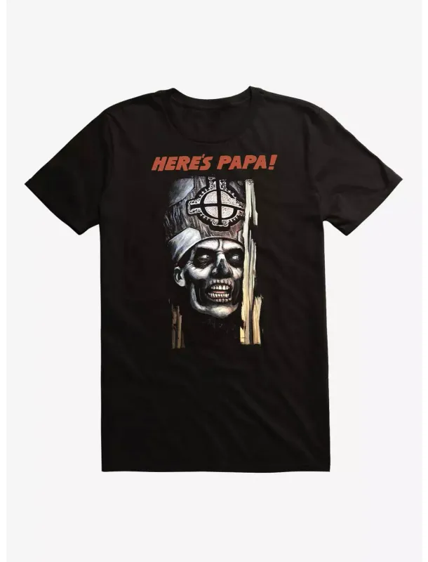 T-shirt Here&#39;s Papa Ghost