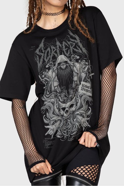 T-shirt Sorcery Killstar