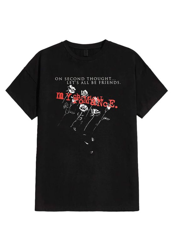 T-shirt Oficial Let&#39;s All be Friends My Chemical Romance