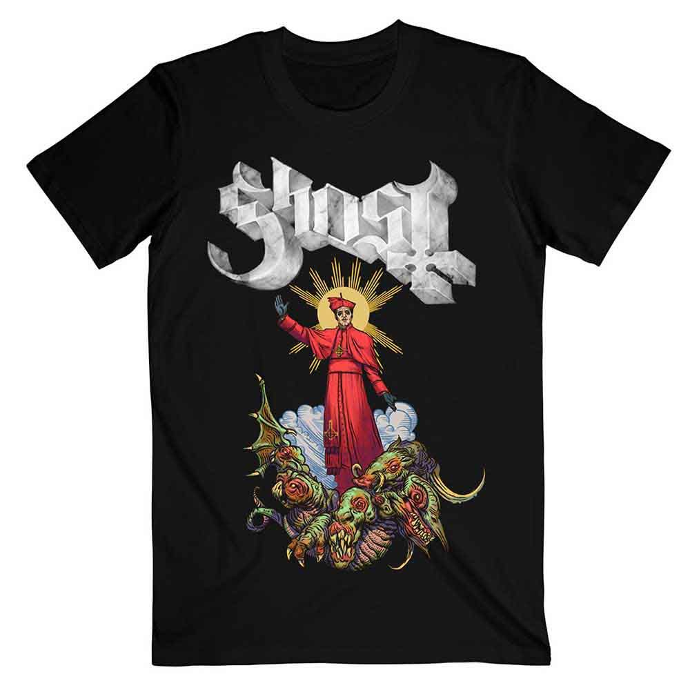 T-shirt Oficial Ghost Unisex T Plague Bringer