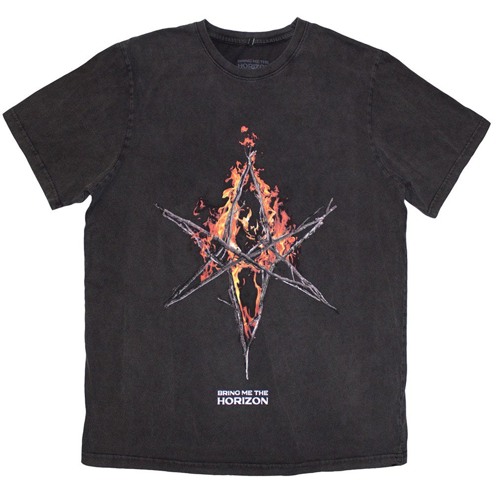 T-Shirt Oficial Bring Me The Horizon Flame Hex