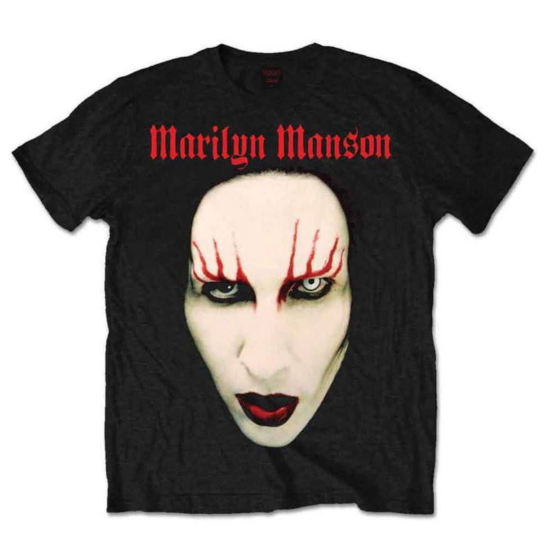T-shirt Oficial Marilyn Manson Red Lips