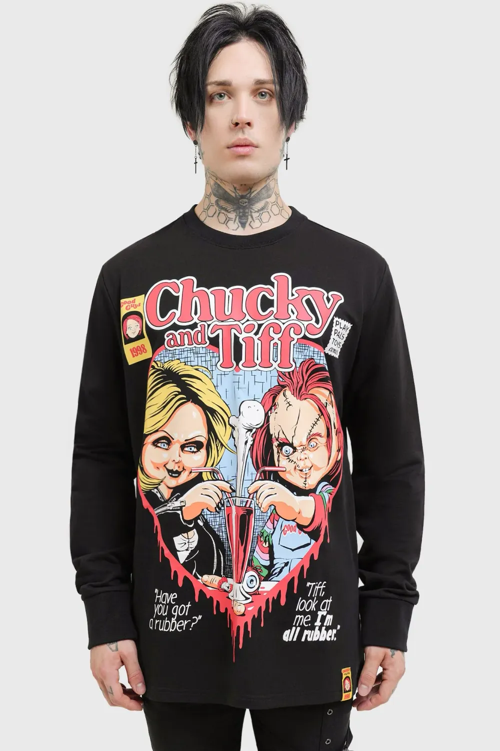 Sudadero Chucky &amp; Tiff Forever Killstar