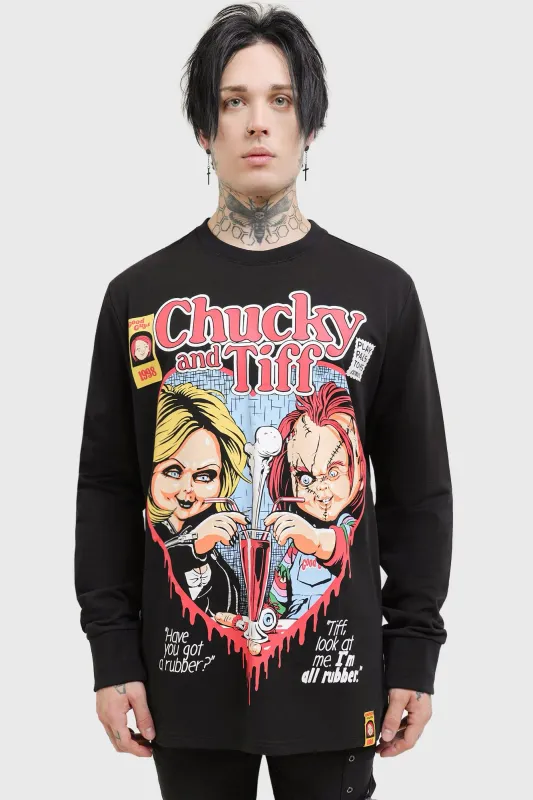 Sudadero Chucky &amp; Tiff Forever Killstar
