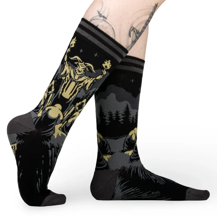 Dance ov the Sabbath Crew Socks Foot Clothes