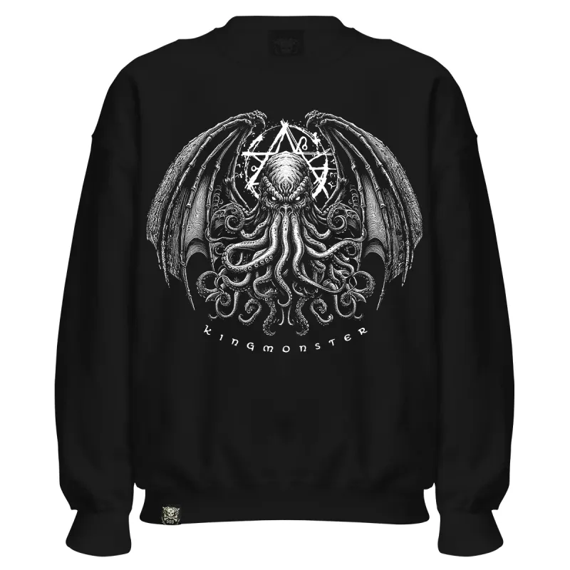 Sudadera Cuello Redondo Evil Cthulhu Kingmonster