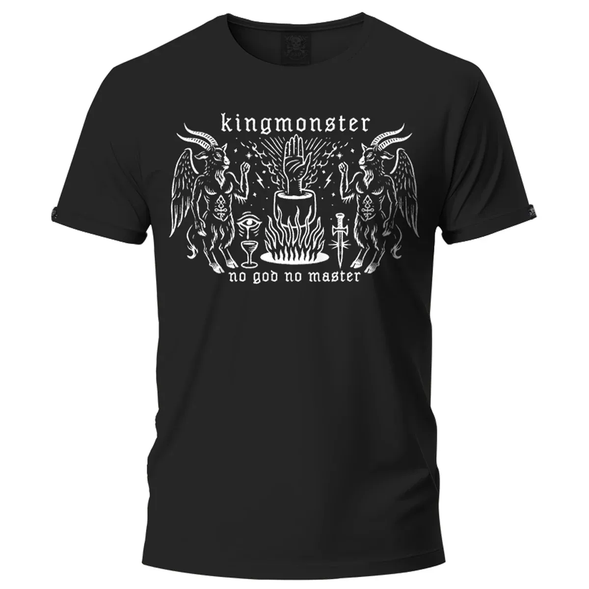 T-shirt No God No Master  KingMonster
