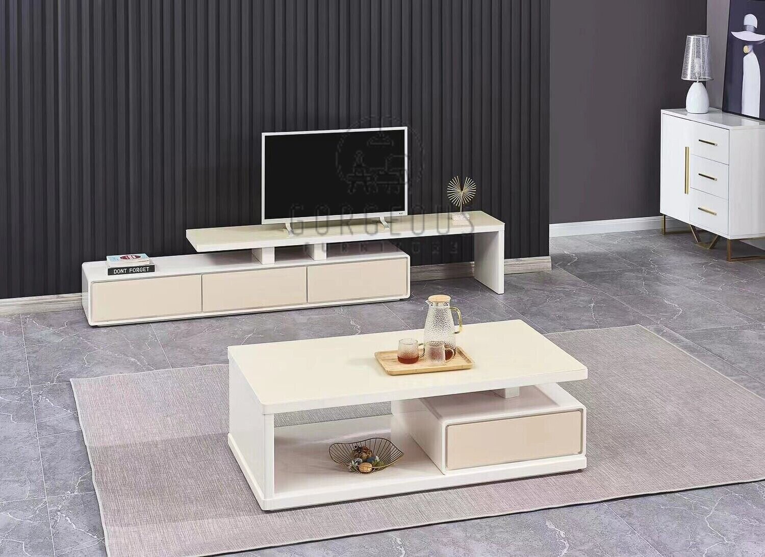 Lewis Coffee Table & Coffee Table