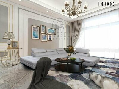 Vlender L-shaped lounge suite