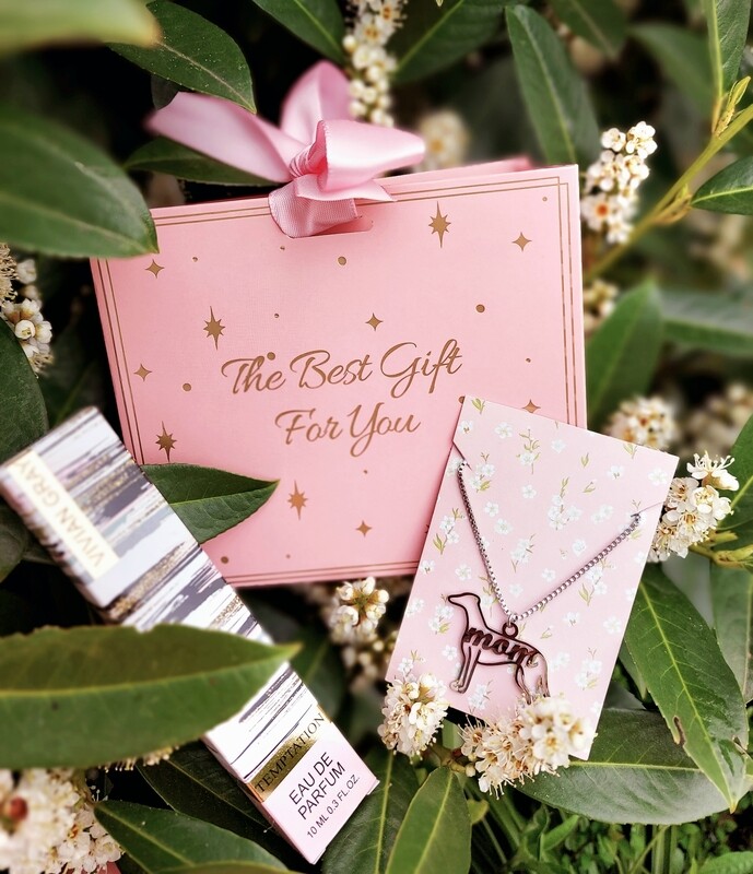 Galgomom-ketting met eau de toilette