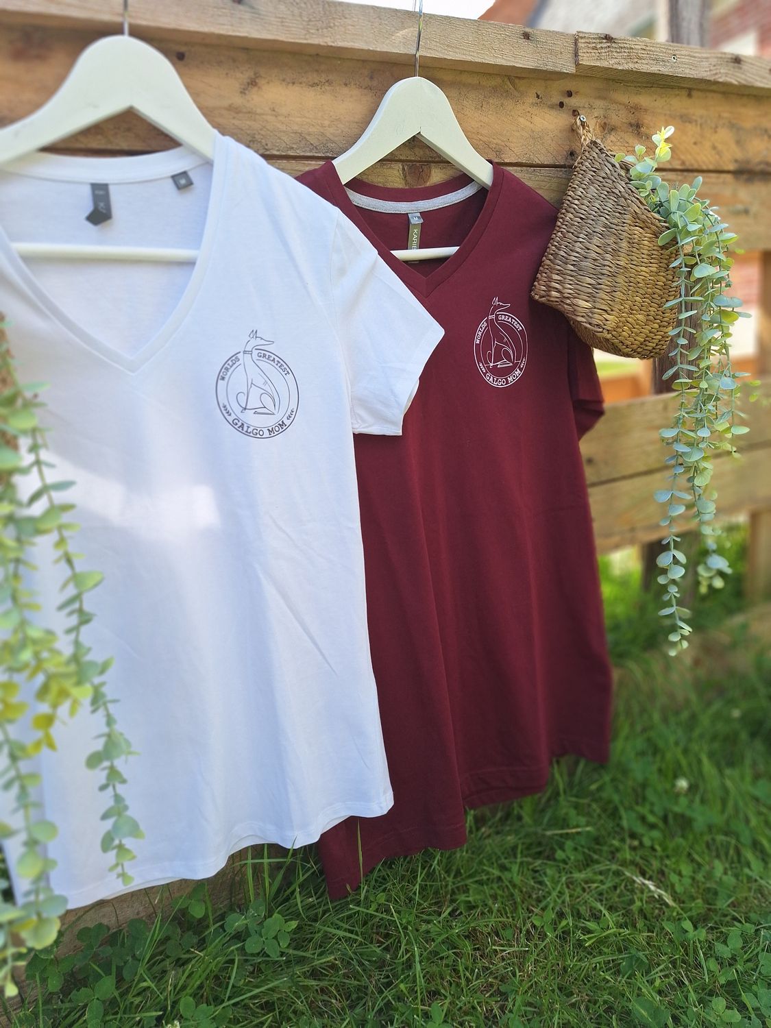 T-shirt voor de galgo mama&#39;s