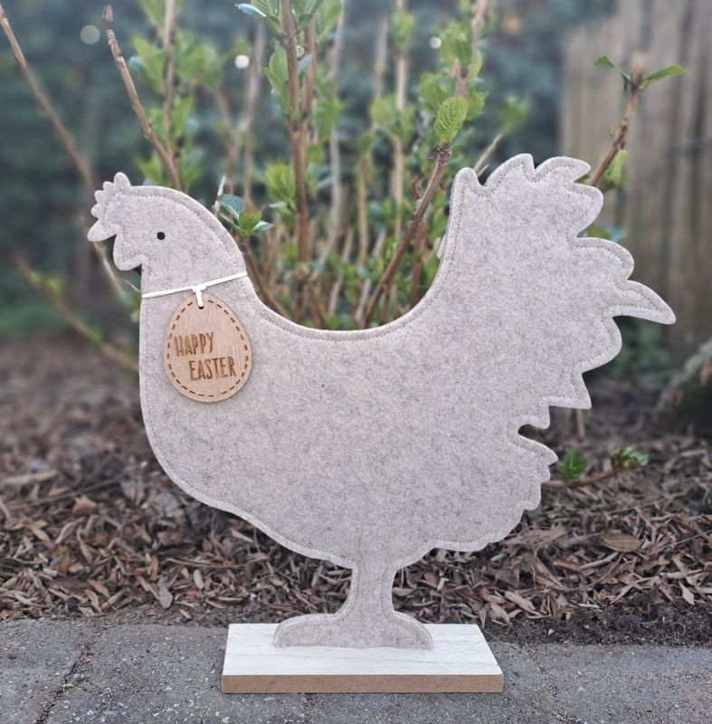 Paasdecoratie hen - haan