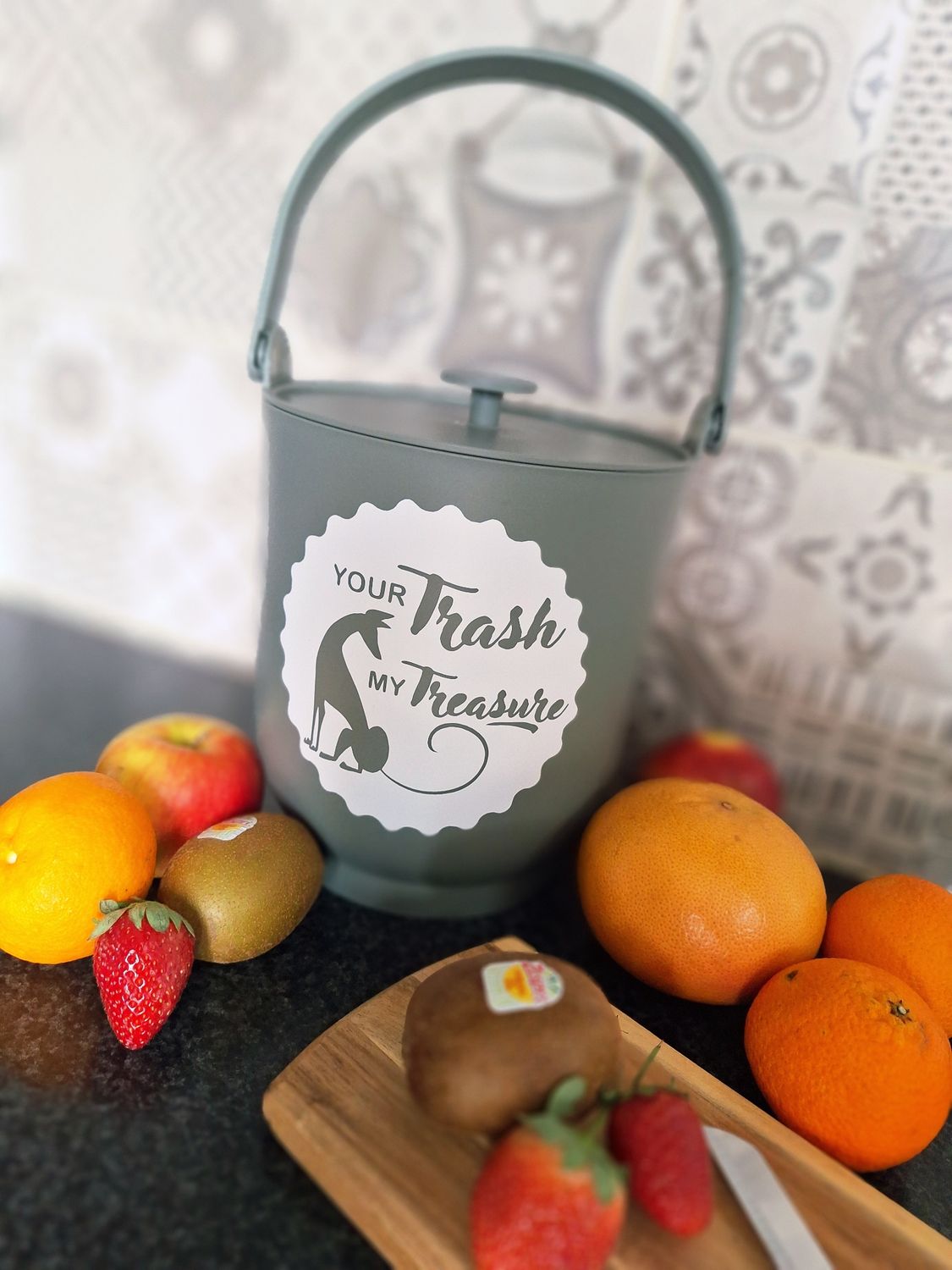 Afval-/compostemmertje