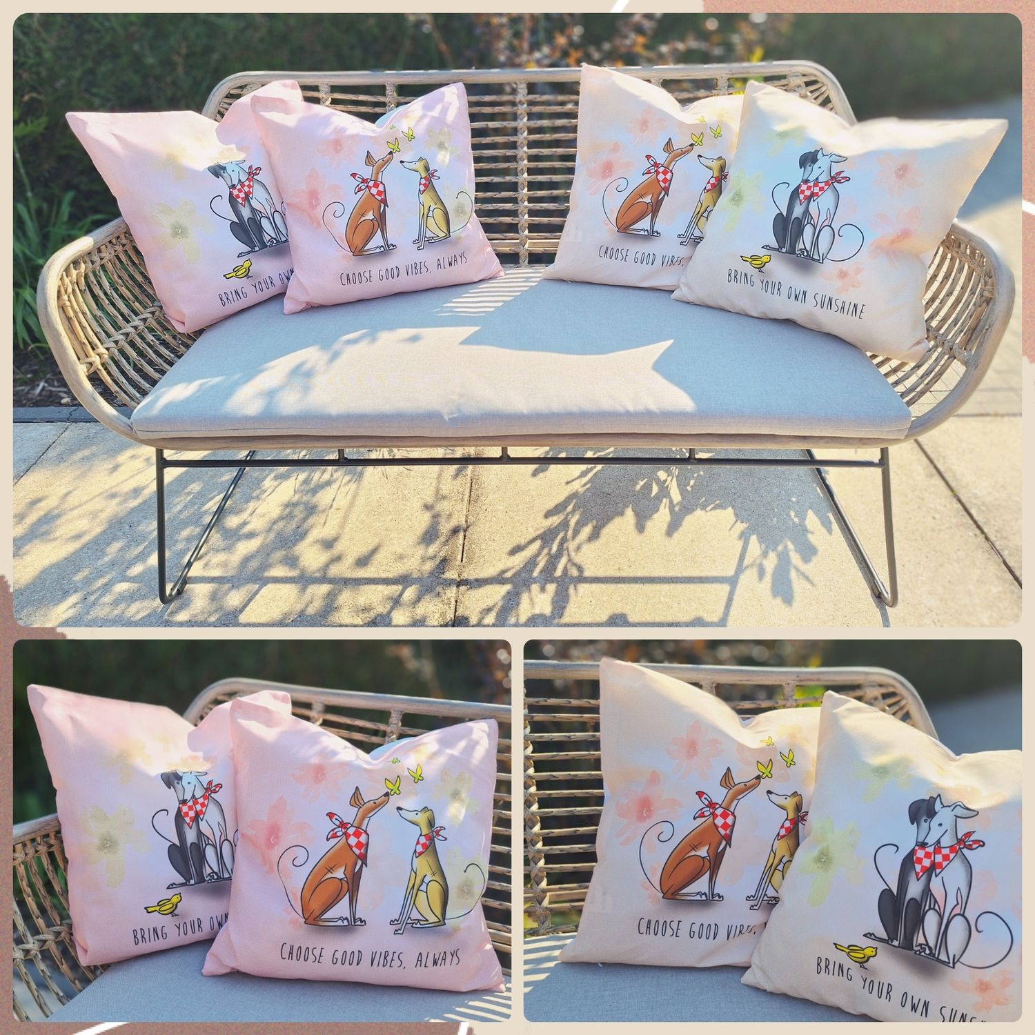 Kussenslopen ZOMER - set per 2