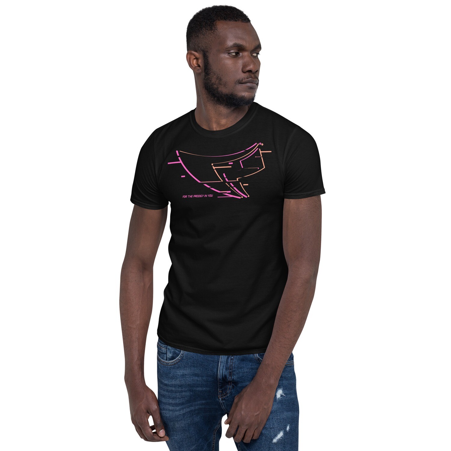 Short-Sleeve Unisex T-Shirt (Glitch Logo)