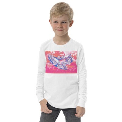 Youth Long Sleeve Tee (Prodigy Clouds)