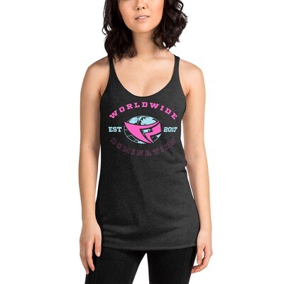 Women's Racerback Tank (Worldwide Domination) Women's Racerback Tank (Worldwide Domination)