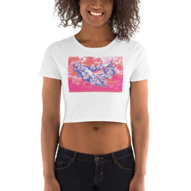 Women’s Crop Tee (Prodigy Cloud)