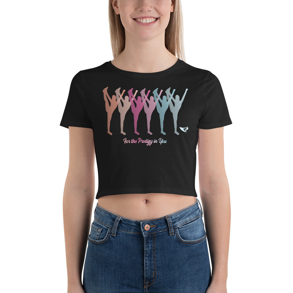 Women’s Crop Cheer Tee (Heel Stretch) Women’s Crop Cheer Tee (Heel Stretch)