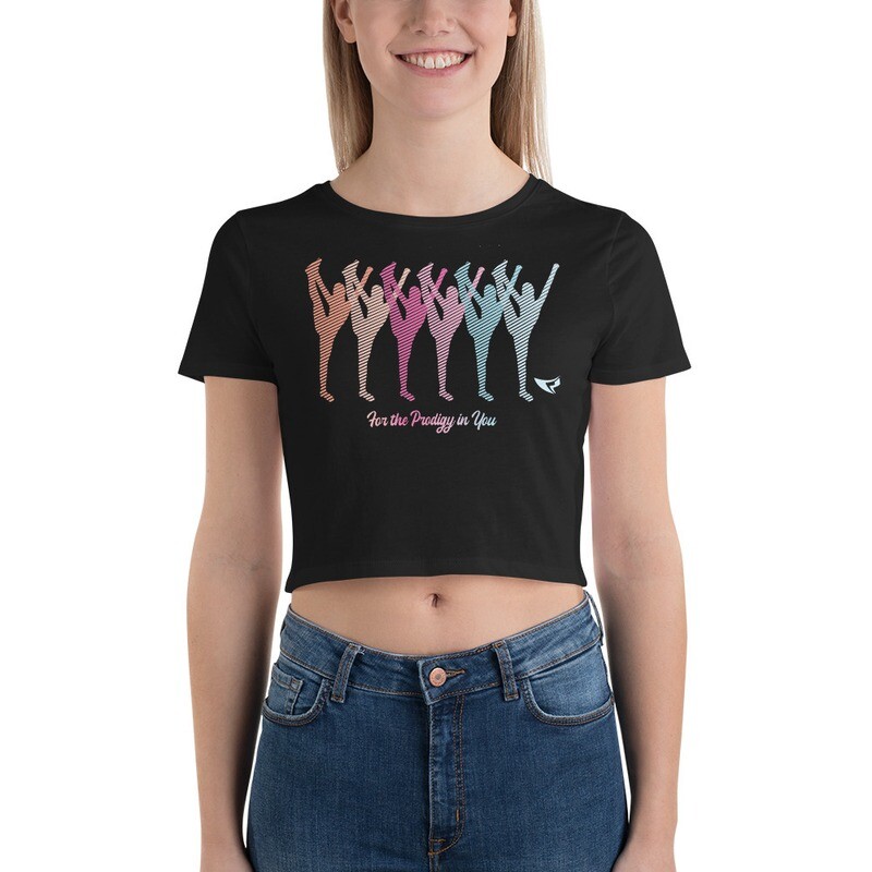 Women’s Crop Cheer Tee (Heel Stretch) Women’s Crop Cheer Tee (Heel Stretch)