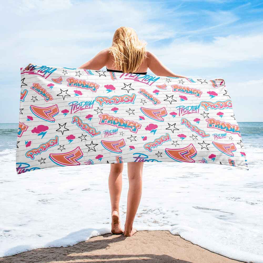 Beach Towel (Graffiti)