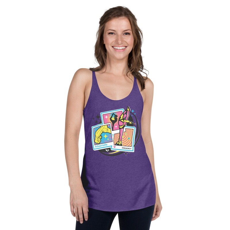 Women's Racerback Tank (Cheer Pose Cards) Women's Racerback Tank (Cheer Pose Cards)