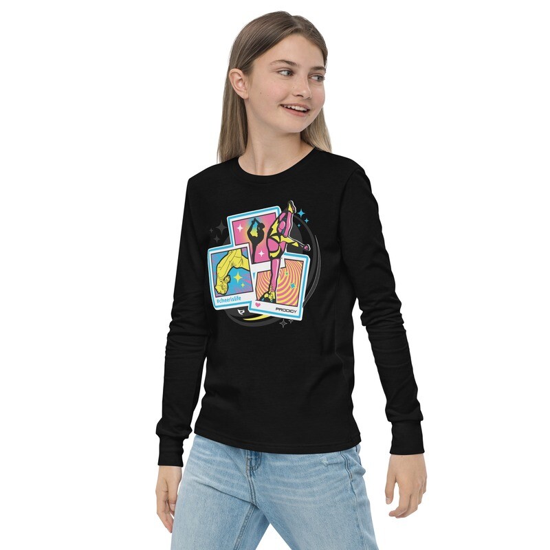 Youth Long Sleeve Tee (Cheer Pose Cards) Youth Long Sleeve Tee (Cheer Pose Cards)