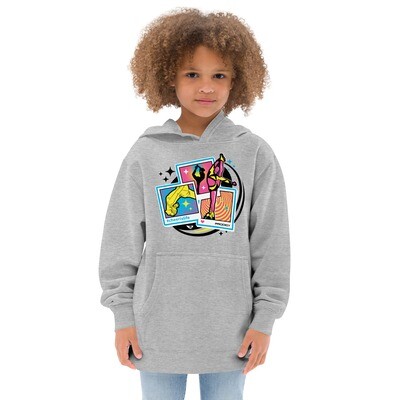 Kids Fleece Hoodie (Cheer Pose Cards) Kids Fleece Hoodie (Cheer Pose Cards)