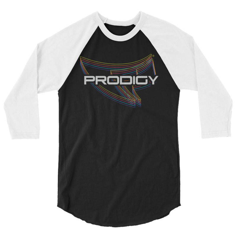 Unisex 3/4 Sleeve Raglan Shirt (Rainbow Reverberations) Unisex 3/4 Sleeve Raglan Shirt (Rainbow Reverberations)