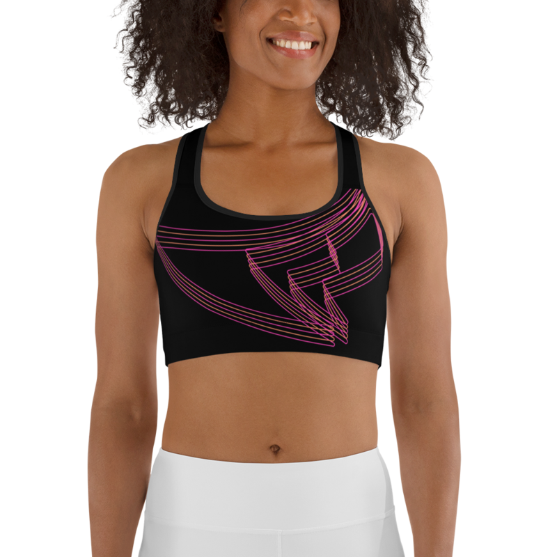 Sports Bra (Peach Echo)