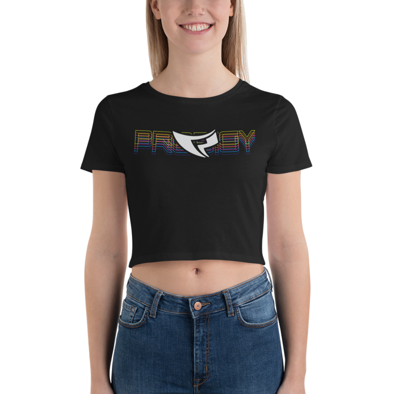 Women’s Crop Tee (Rainbow Reverberations) Women’s Crop Tee (Rainbow Reverberations)