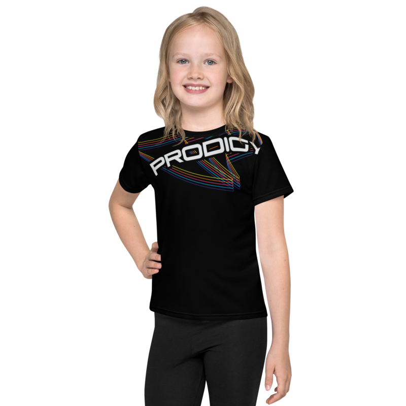 Kids Unisex Athletic T-shirt (Rainbow Reverberations) Kids Unisex Athletic T-shirt (Rainbow Reverberations)