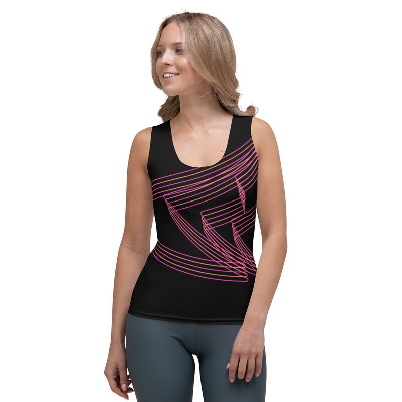 Athletic Tank Top (Peach Echo)