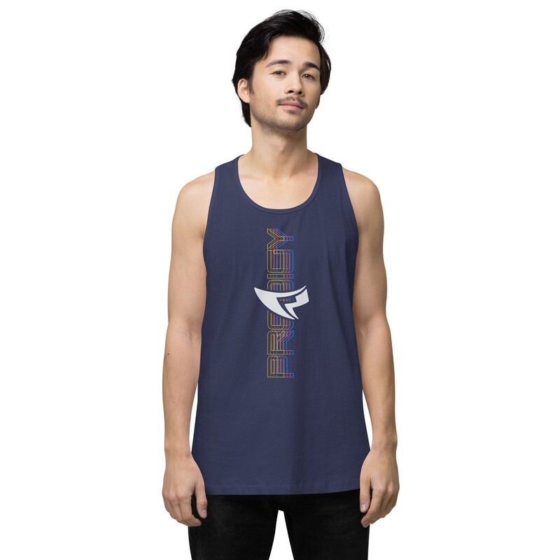 Men’s Premium Tank Top (Rainbow Reverberations) Men’s Premium Tank Top (Rainbow Reverberations)