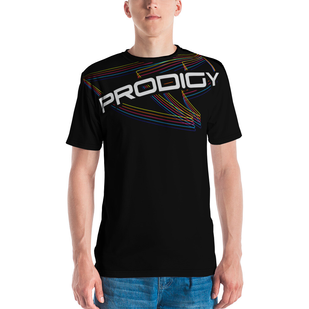 Men&#39;s Athletic T-shirt (Rainbow Reverberations), Size: XS