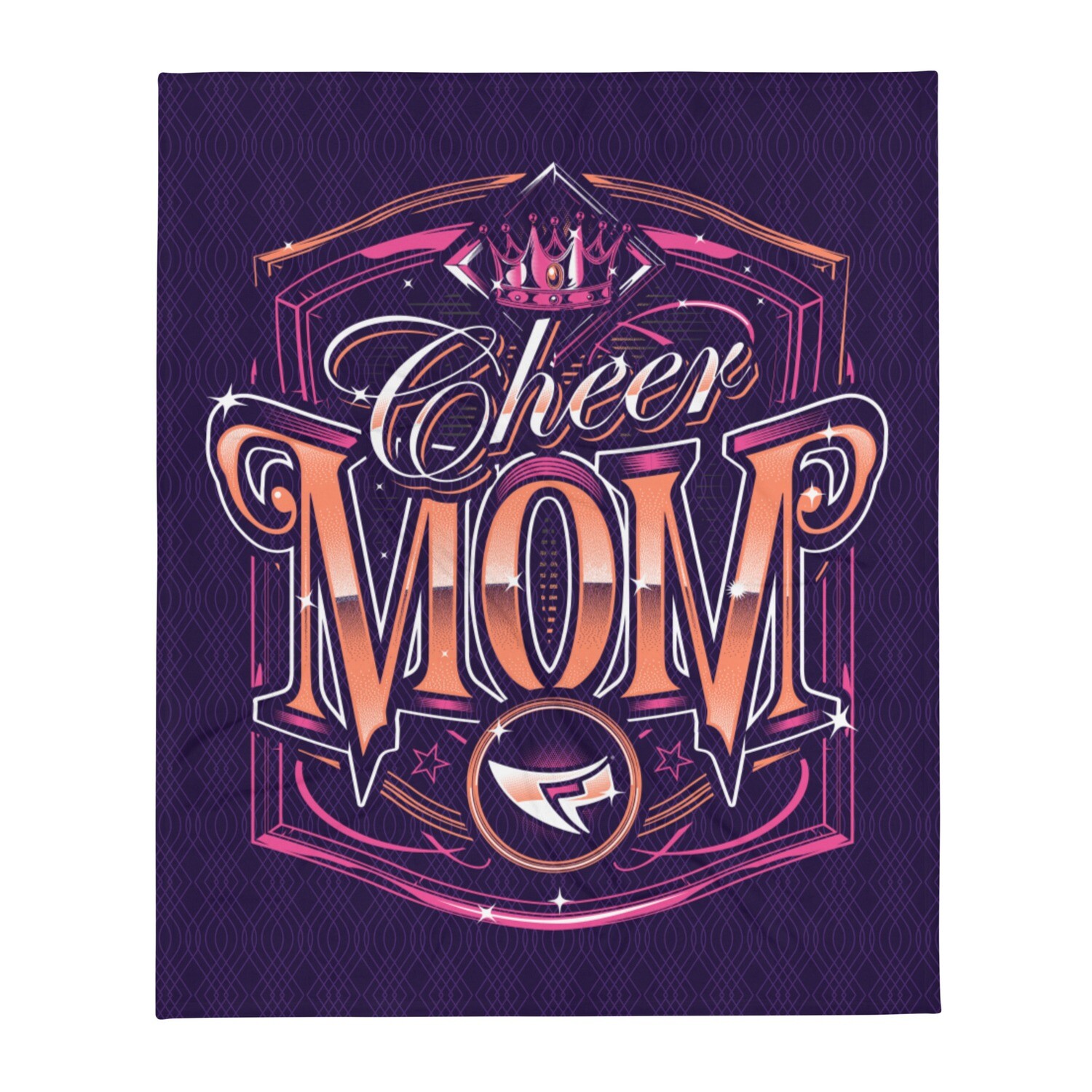 Throw Blanket (Cheer Mom Royal) Throw Blanket (Cheer Mom Royal)