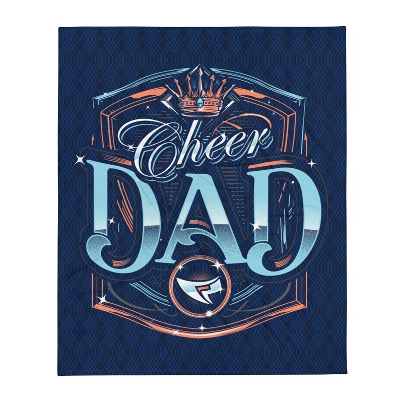 Throw Blanket (Cheer Dad Royal)