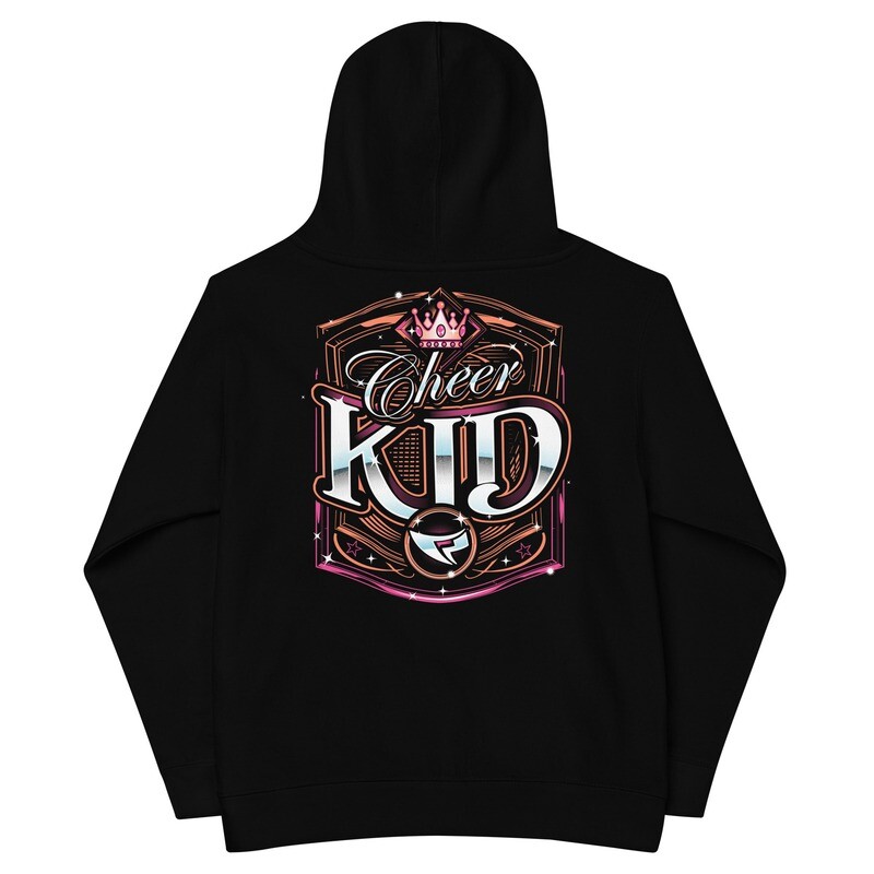 Kids Fleece Hoodie (Cheer Kid Royal) Kids Fleece Hoodie (Cheer Kid Royal)