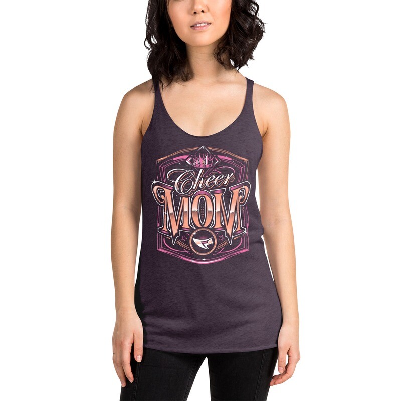 Women's Racerback Tank (Cheer Mom Royal) Women's Racerback Tank (Cheer Mom Royal)