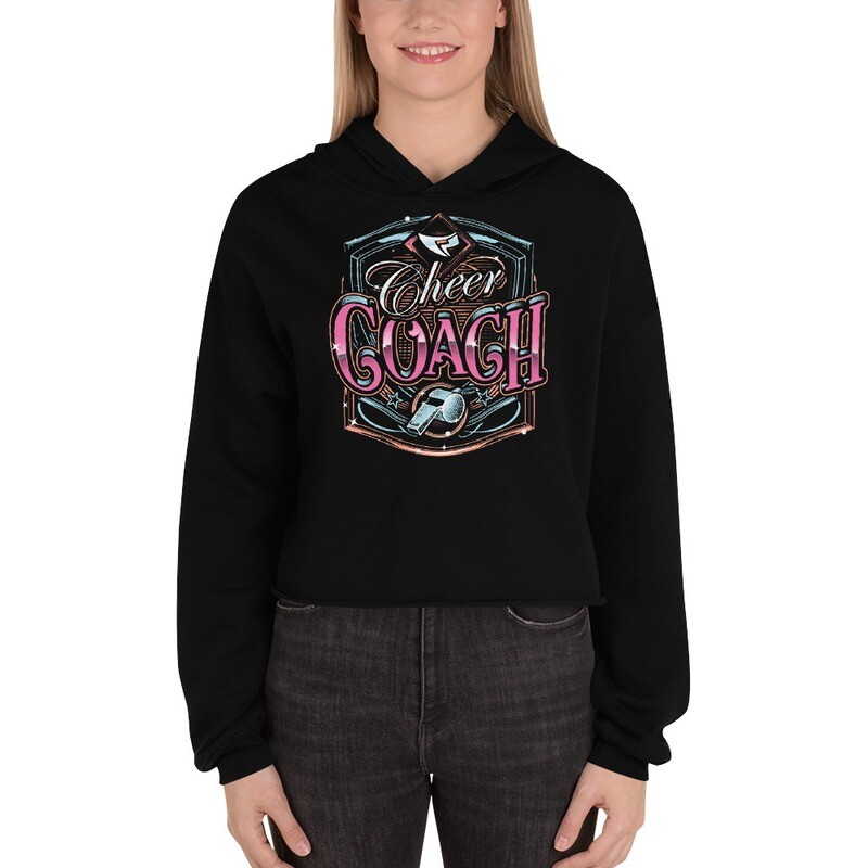 Crop Hoodie (Cheer Coach Royal 2)