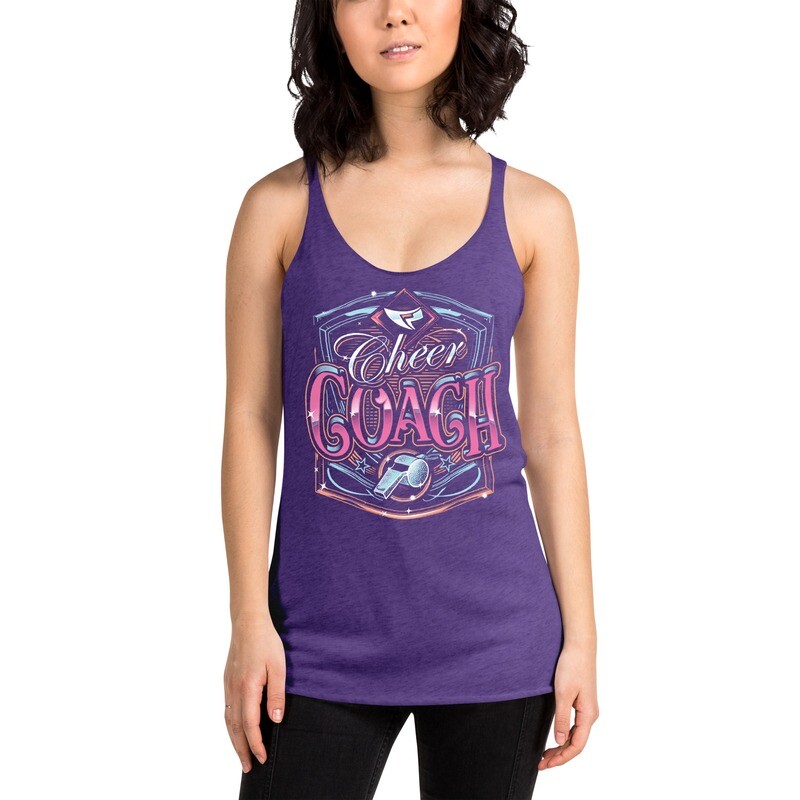 Women's Racerback Tank (Cheer Coach Royal 2) Women's Racerback Tank (Cheer Coach Royal 2)