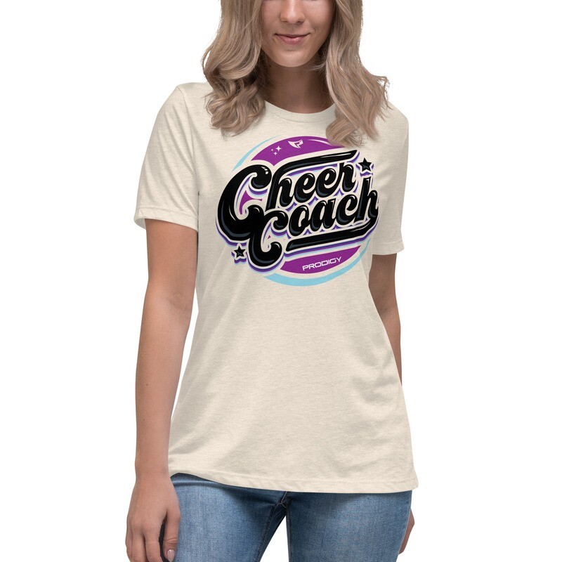 Women's Relaxed T-Shirt (Cheer Coach Retro) Women's Relaxed T-Shirt (Cheer Coach Retro)