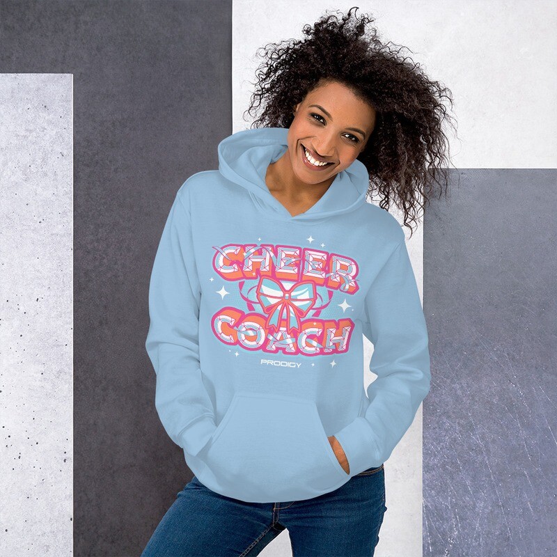 Unisex Hoodie (Cheer Coach Bow) Unisex Hoodie (Cheer Coach Bow)