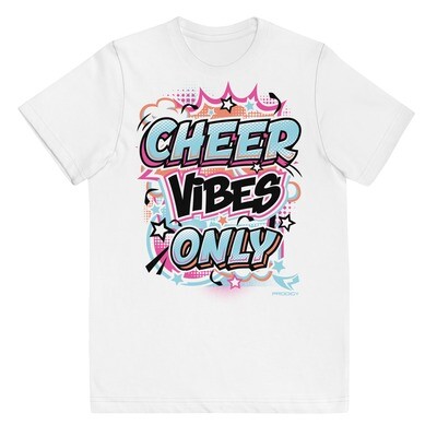 Youth Jersey T-shirt (Cheer Vibes Only)
